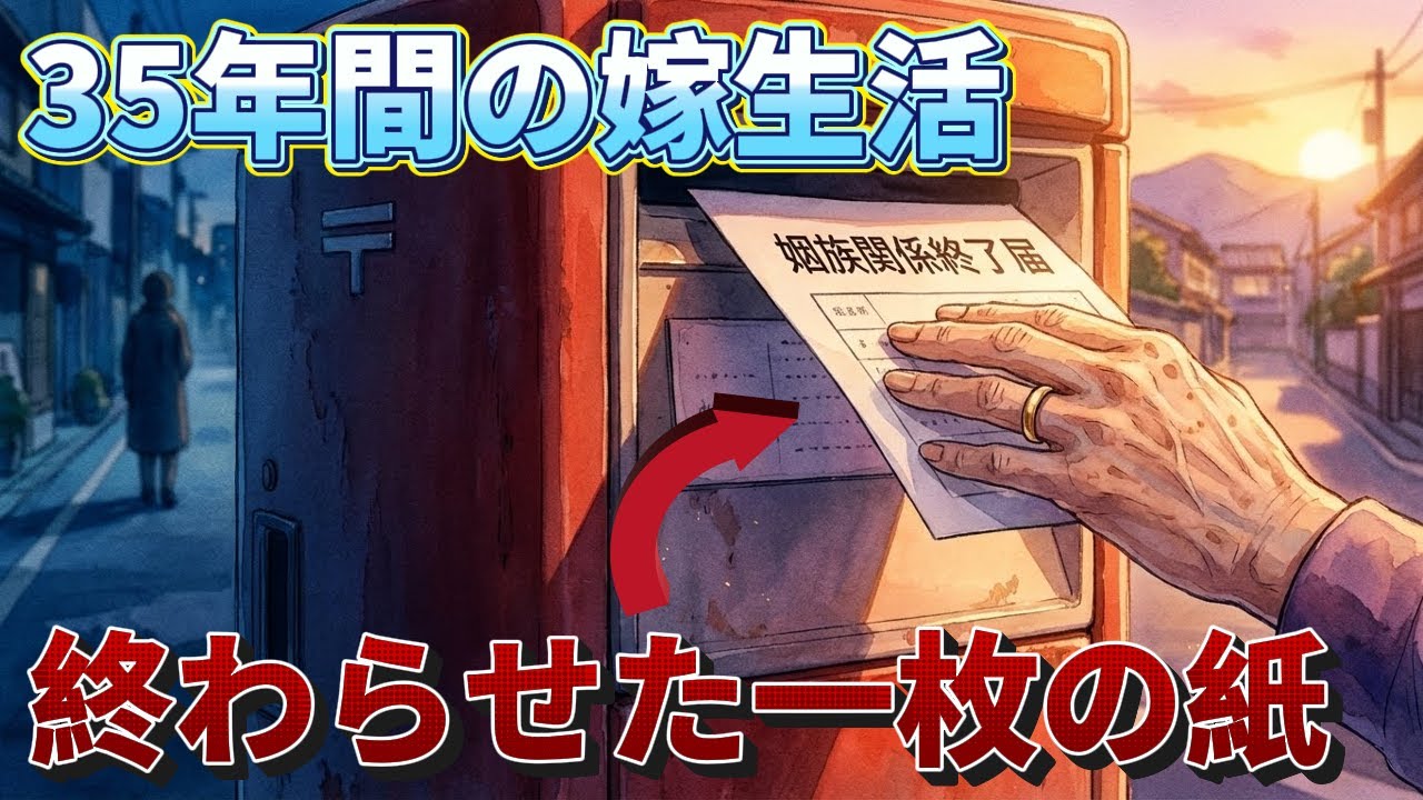 【実話】63歳で姻族関係終了届を提出。義妹に「金目当て」と言われた次男の嫁が取った行動とは