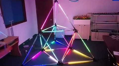 The Pyramid Adafruit NeoPixel Digital RGB LED Strip Lights