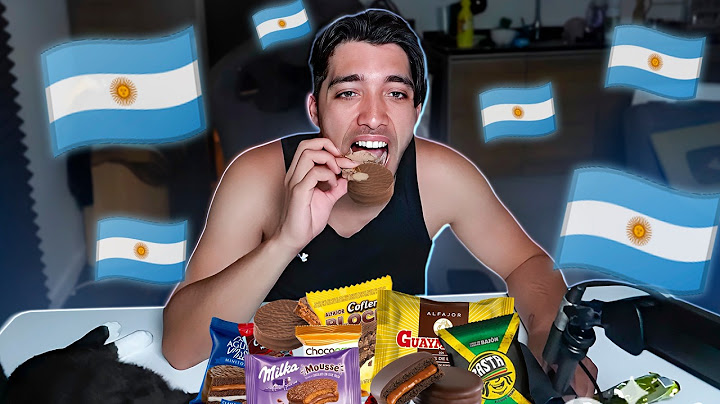 Probando Alfajores Argentinos por primera vez