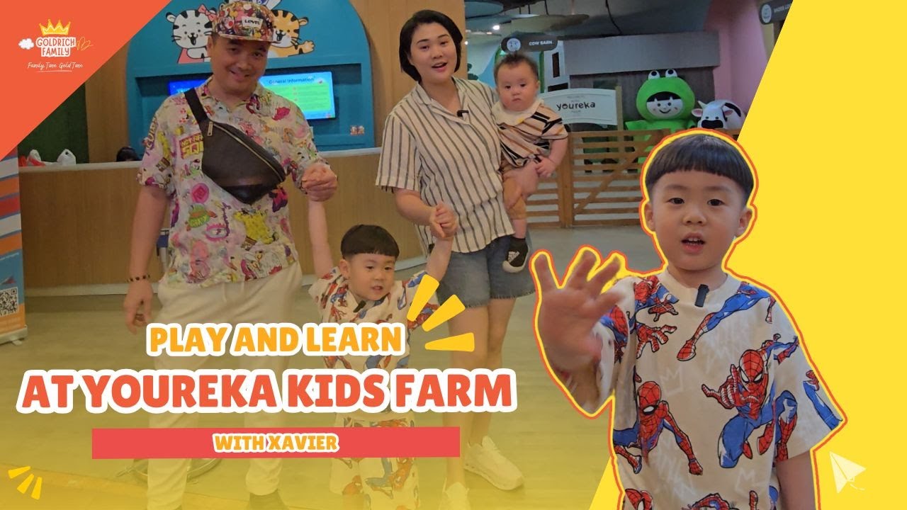 Xavier Jadi Petani Kecil di Youreka Kids Farm! 🐮 Belajar Bikin Popcorn dari Jagung 🌽