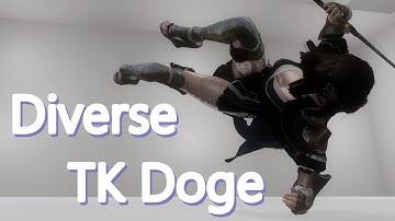 Skyrim mix animation 🤺 Diverse TK Dodge
