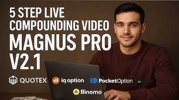 5 Step Compounding Strategy | Magnus Pro V2.1 MT4 Indicator | Educational Demo (For Binary Options)
