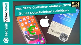 App Store Guthaben Einlösen 2020 Itunes Gutscheinkarte Einlösen Youtube