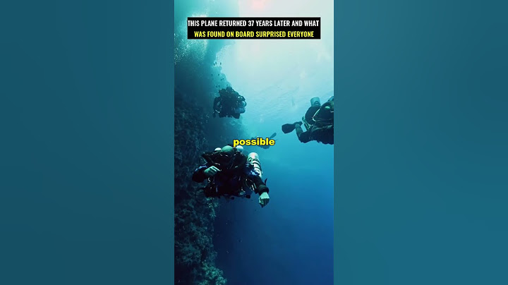 המטוס הנעדר הזה חזר אחרי 37 שנים