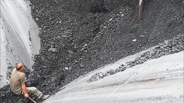 Barge Unloading 2900 Tons of Iron Ore - Vlog of My Daily Work on the Barge