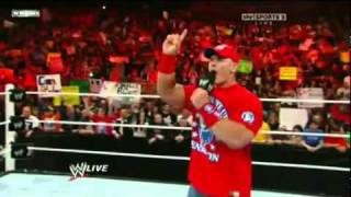 WWE RAW 11/4/11-John Cena Segment