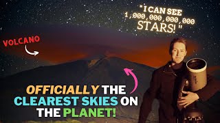 I visited the CLEAREST SKIES on our planet! Here's what I saw... ✨🔭