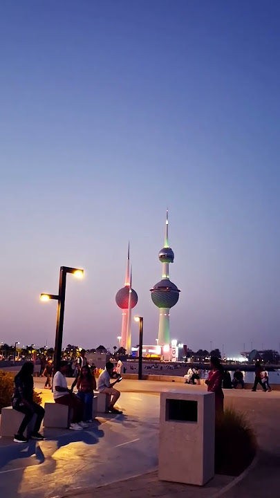 Nice view #kuwaittower  #gulfroad #trending
