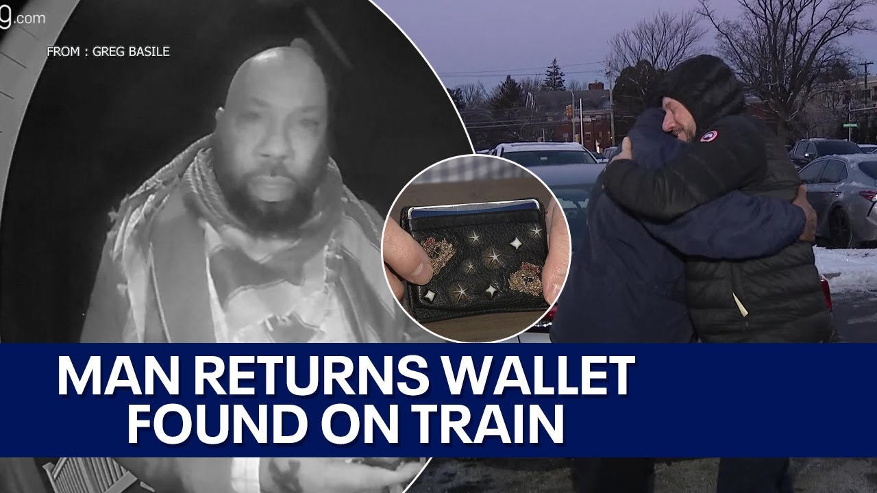 Good Samaritan drives miles out of way to return lost wallet - YouTube