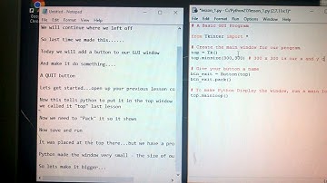 Python Basics Lesson 2 - Simple GUI Calculator