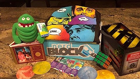 Nerd Block Unboxing - August 2015