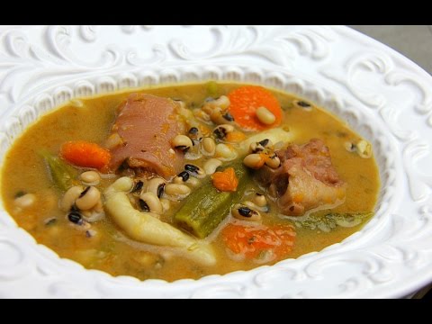 Caribbean Black Eyed Peas Soup - Tasty Tuesday's | CaribbeanPot.com