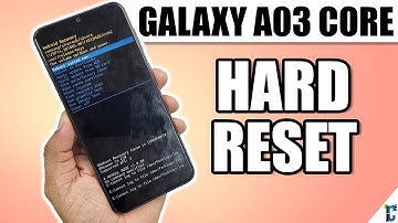 Aprenda a FORMATAR o seu Galaxy A03 CORE [Método RÁPIDO e EFICAZ]