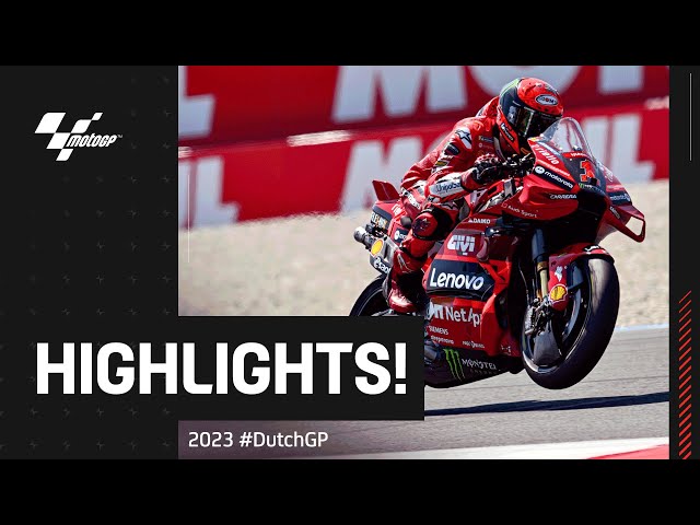 MotoGP™ Race Highlights | 2023 #DutchGP class=