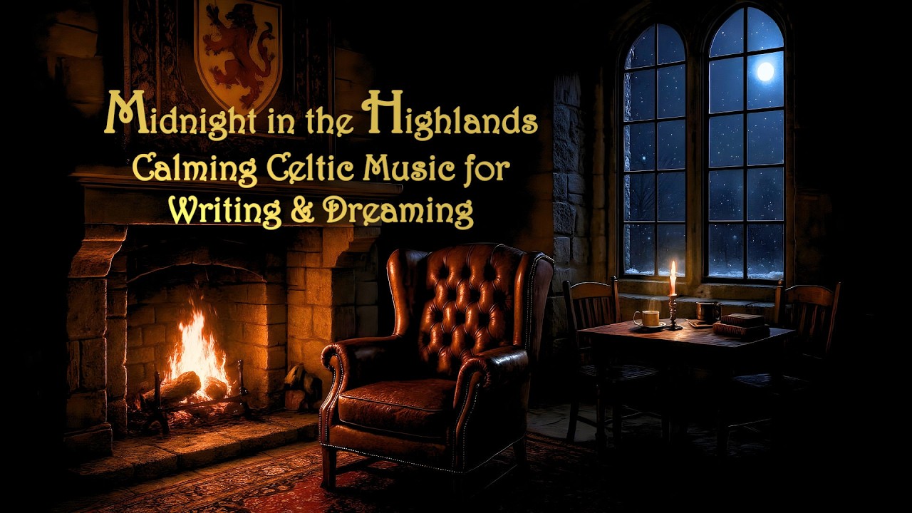 Midnight in the Highlands | Calming Celtic Music for Writing & Dreaming