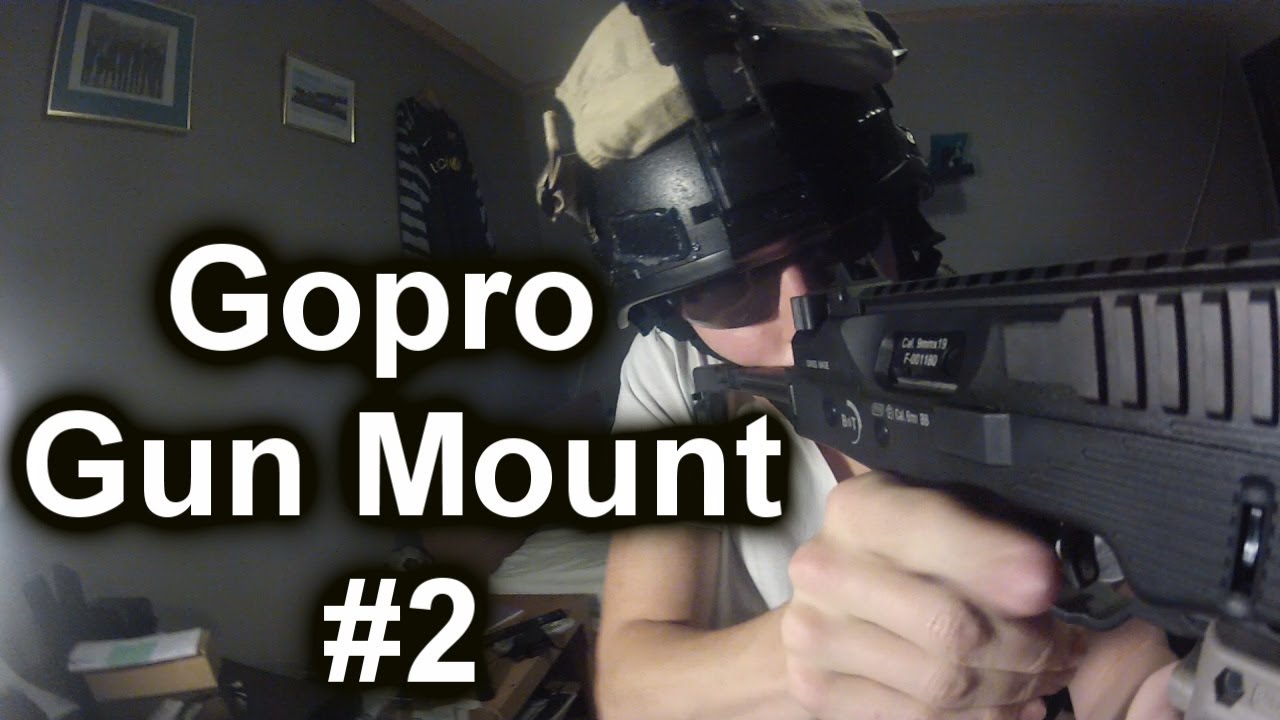 GOPRO HD HERO GUN MOUNT - YouTube