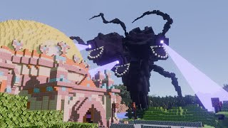 Minecraft Story Mode Wither Storm Chase Recreated In Minecraft