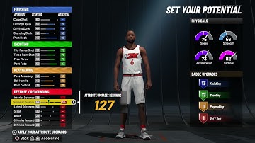 NBA 2K22 RARE BUILDS - BALANCED SCORER