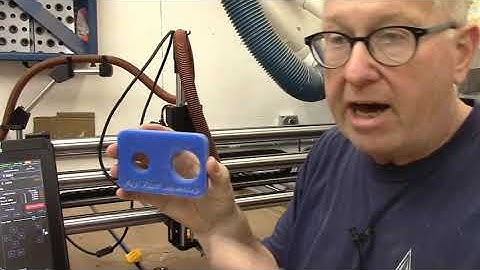 Onefinity Elite dust Hose Holder that works with Rowdy Roman Boom