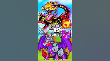 Dead Visi VS Zonysus New Skill Battle in dynamons world 🔥 #dynamonsworld #pokemon #shorts