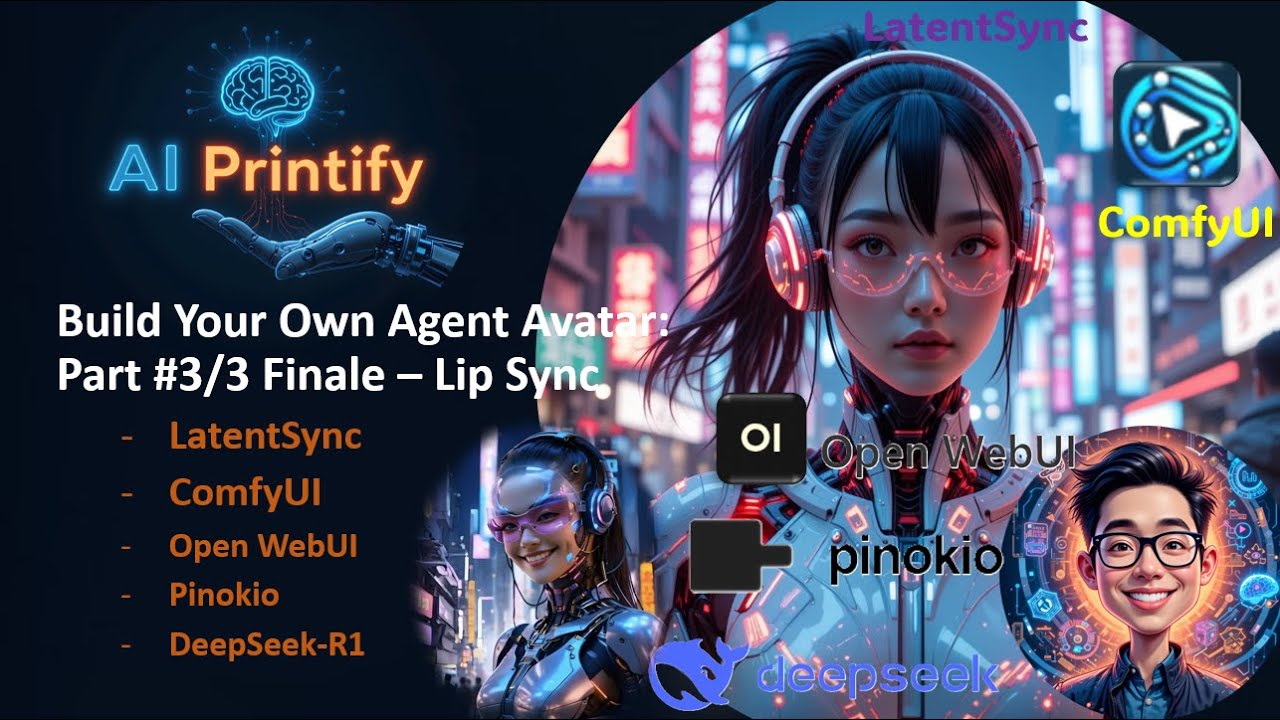 Making AI Avatars Talk - Perfect Lip Sync with ComfyUI & LatentSync for ...