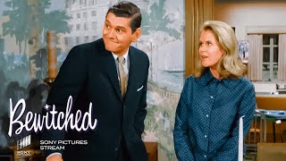 Sam feels insecure and questions Darrin about their love life | Bewitched - TV Show