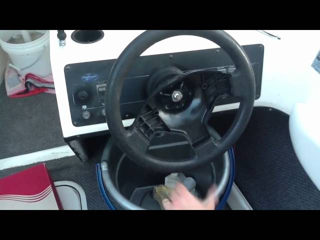 Replacing A Teleflex Boat Steering Wheel Youtube