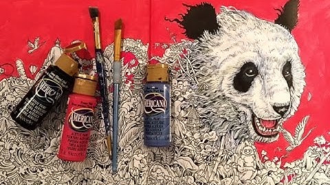 Color Washes in Imagimorphia AdultColorBook by Kerby Rosanes Pt 3 of 3