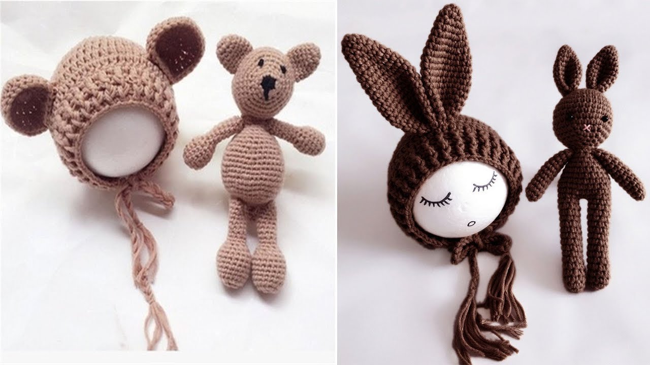 Handmade Newborn Props Baby Mask Newborn Studio Photo Shoot Prop 