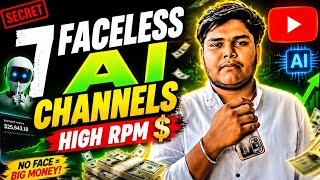  7💫7 Secret Faceless AI Channels With HIGH RPM Niches 🤯2026 #hypic 