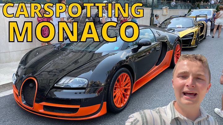 CARSPOTTING I MONACO! Vildeste biler jeg nogensinde har set...