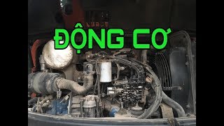 Động cơ máy xúc lốp DOOSAN dx55 | Xuân Mạnh Vlogs