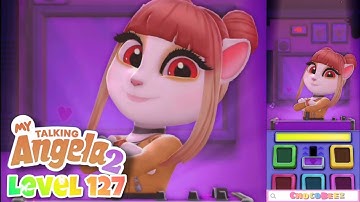 Level 127 is 🌺chocobeet🌺 Day - My Talking Angela 2