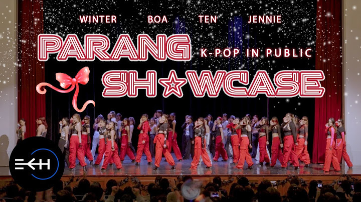[KPOP IN PUBLIC | PARANG SHOWCASE] "Dress to Impress" (WINTER, BOA, TEN, JENNIE) by EKHO Dance