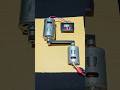 Belt Drive Generator _ DC Motor #dcmotor #techdiy #shorts