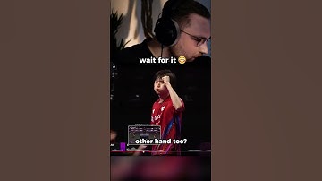 most insane table tennis shot 😳