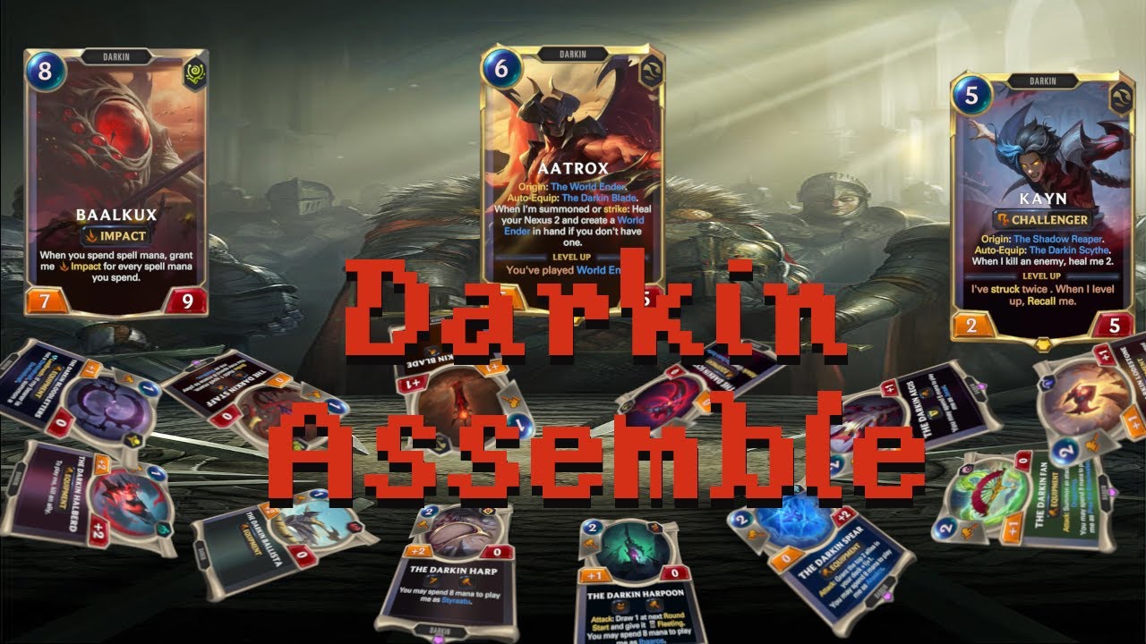 Runeterra Dark Ritual ENDING the World with ALL DARKINS | Legends of Runeterra - YouTube
