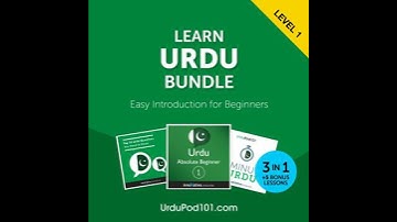 Learn Urdu Bundle - Easy Introduction for Beginners (Level 1) - Innovative Language Learning