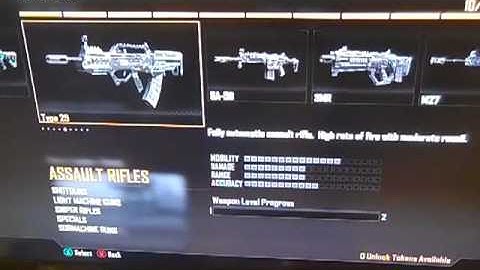 Black ops 2- Create a Class & Menus