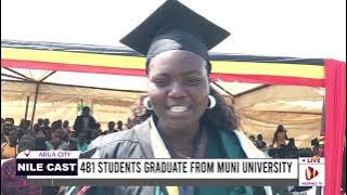 481 STUDENTS GRADUATE FROM MUNI UNIVERSITY