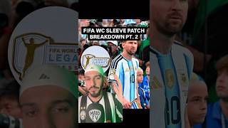 The world cup sleeve patch breakdown part 2 🎯#fifa #worldcup #football #soccerfans #fyp