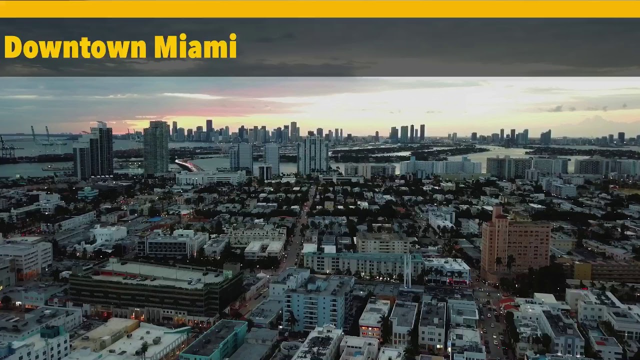 South Florida from Above - Stunning Miami Beach and Naples drone footage