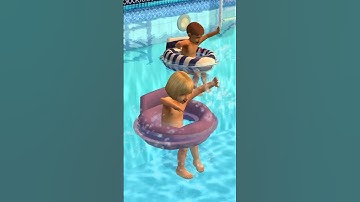 Kids in the pool #ts2 #thesims2 #thesims4 #sims4 #sims4cc #sims2 #sims #gaming #games