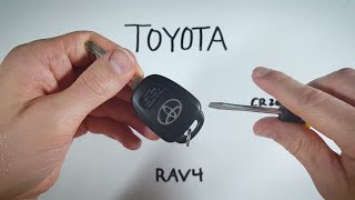 Toyota RAV4 Key Fob Battery Replacement (2013  2018)