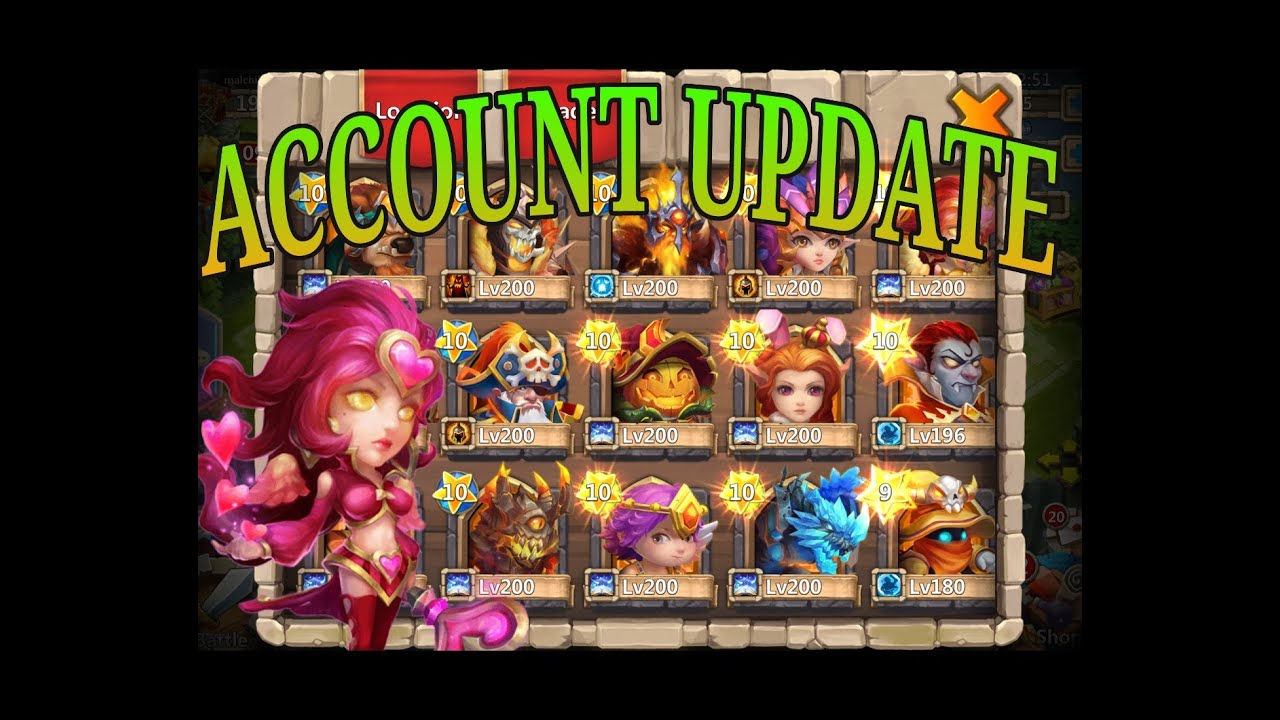 Account Update and Rolling Gems