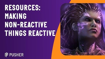Resources: Making Non-Reactive Things Reactive | Ember.js Berlin | September 2021