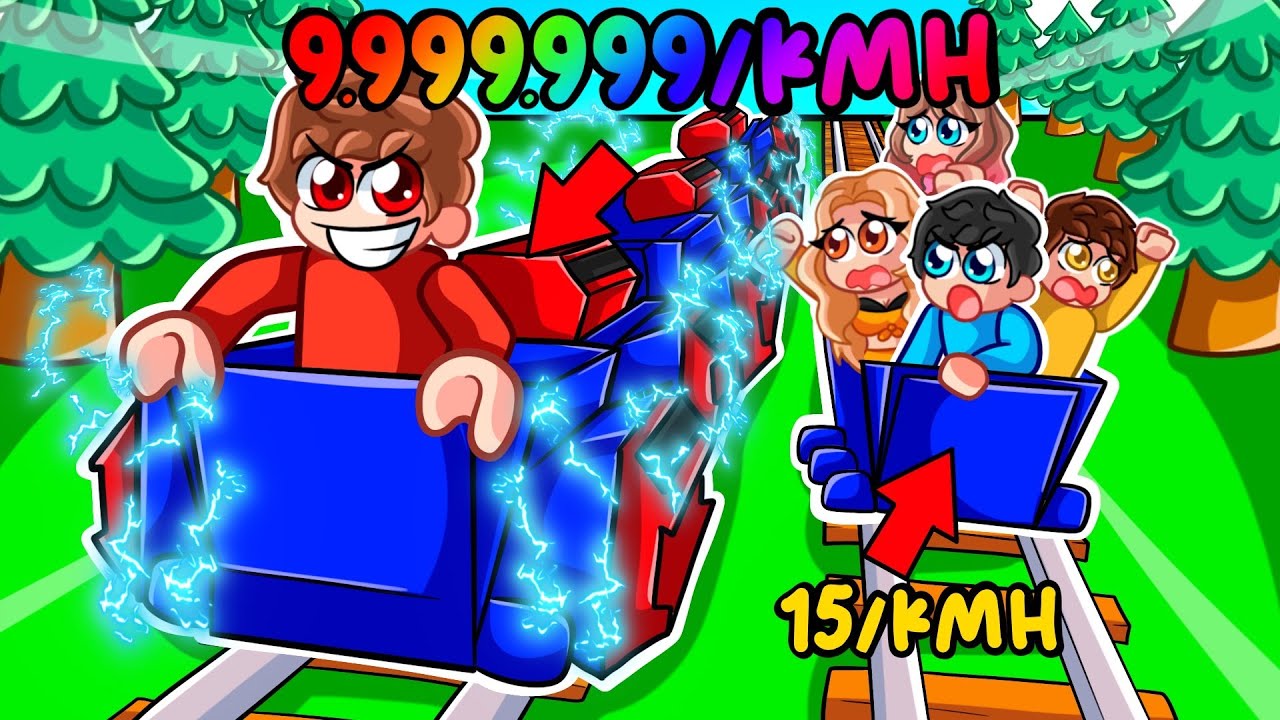 Gasté $927,873,982 en LA MEJOR MONTAÑA RUSA de Roblox!