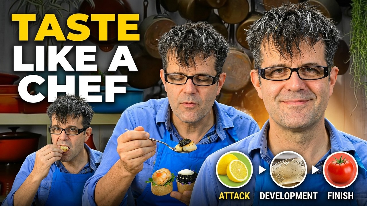 I was taught this in a 3-Star kitchen and everyone else is doing