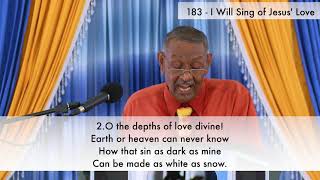 183 SDA Hymnal - I Will Sing of Jesus' Love
