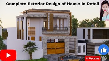 3D Exterior Design of a House | Manisha Yadav | AMEC CAD SOLUTIONS